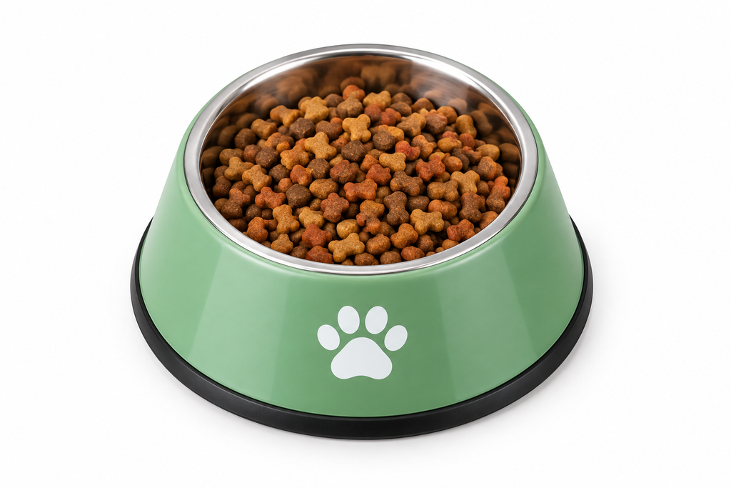 Stainless Steel Pet Food Bowl – Non-Slip Elevated Feeding Bowl