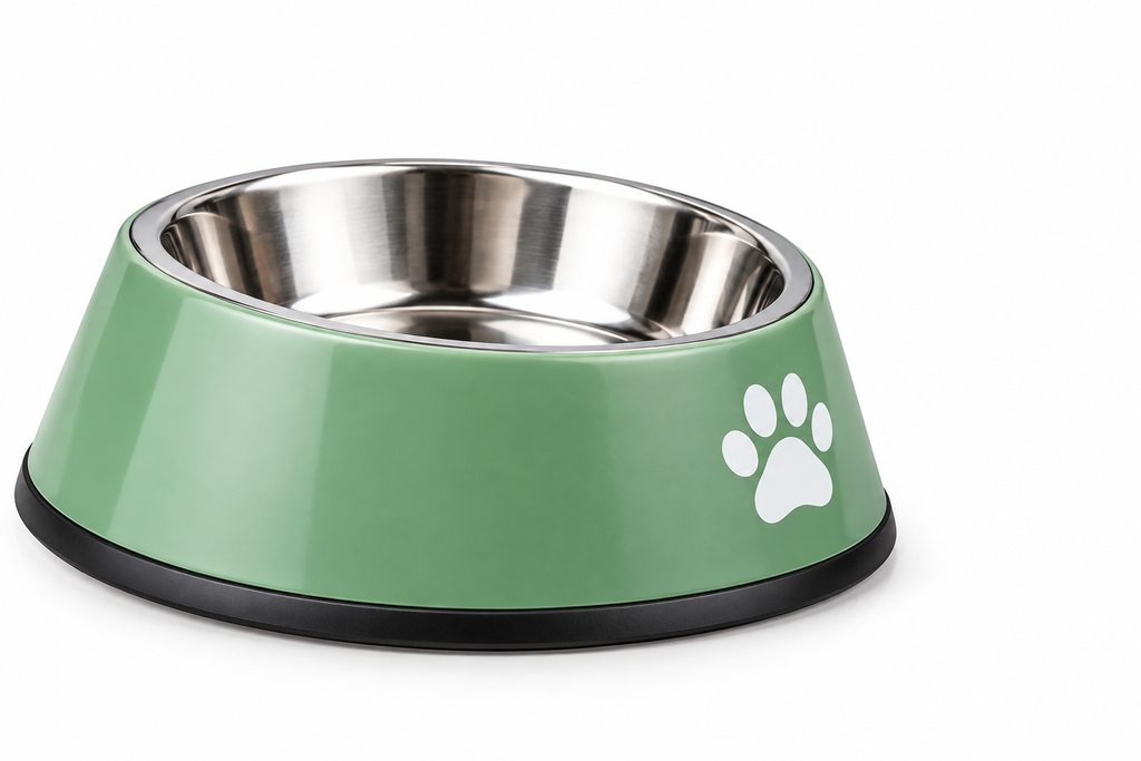 Stainless Steel Pet Food Bowl – Non-Slip Elevated Feeding Bowl