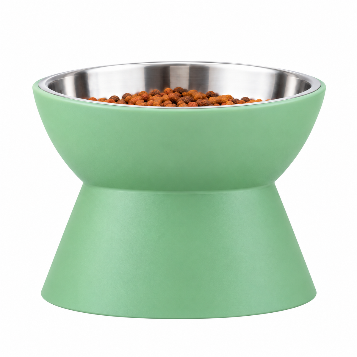 Elevated Pet Food Bowl – Stainless Steel Raised Dog & Cat Feeding Bowl