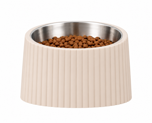 Elevated Pet Food Bowl – Raised Stainless Steel Dog & Cat Feeding Bowl
