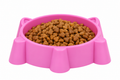 Pink Cat Food Bowl – Cute Raised Pet Feeding Bowl for Cats & Small Pets