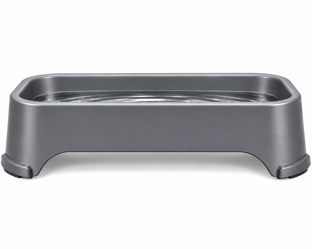 Elevated Pet Water Bowl – Non-Slip Dog & Cat Drinking Bowl