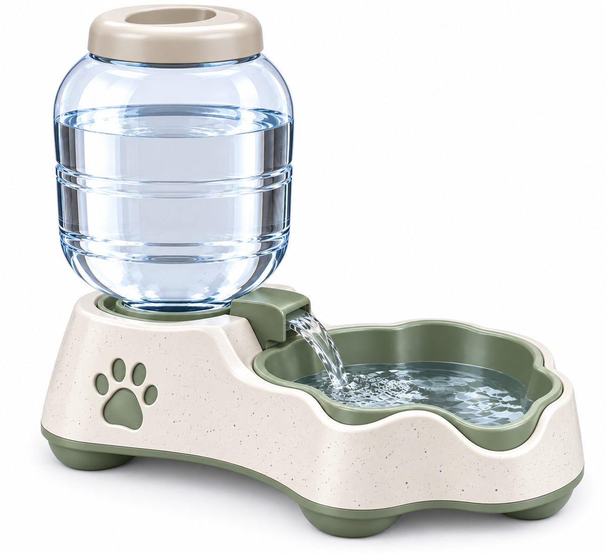 Automatic Pet Water Fountain – Gravity Flow Dog & Cat Water Dispenser