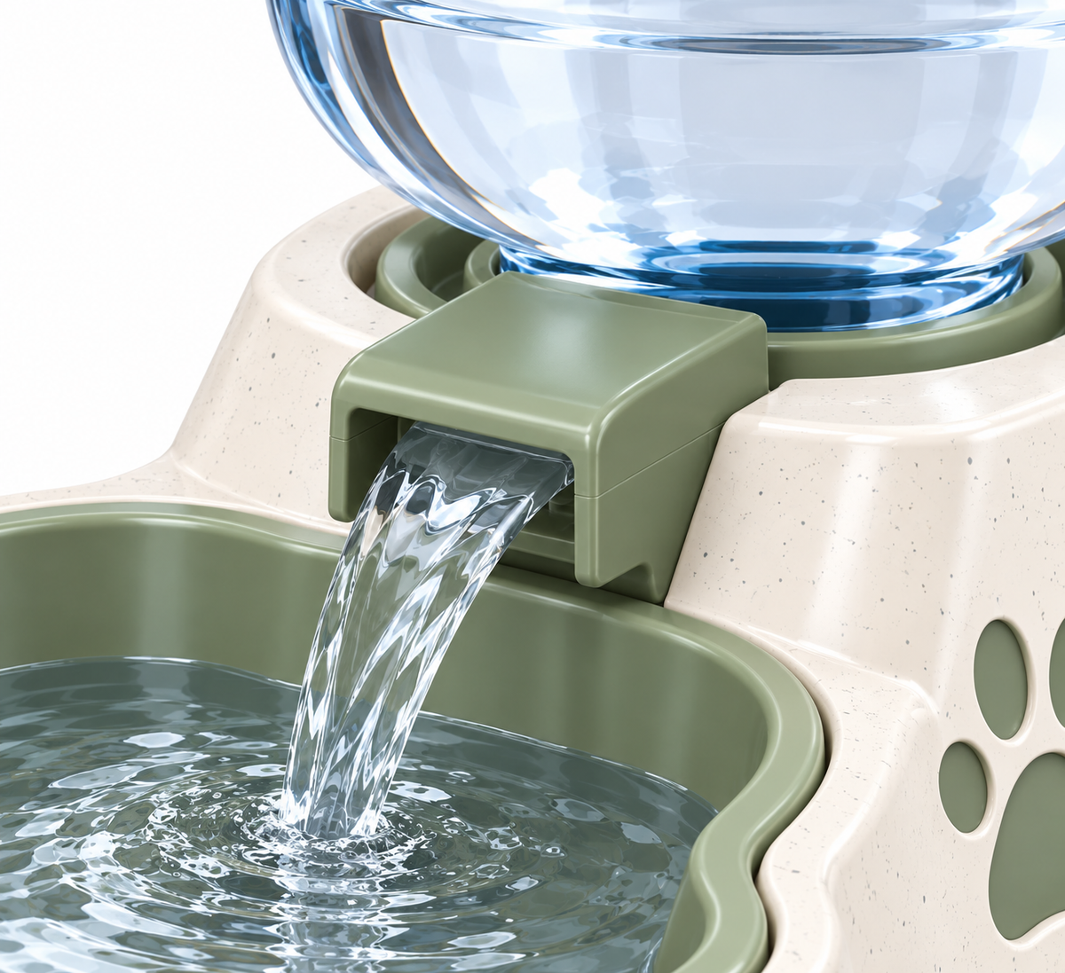 Automatic Pet Water Fountain – Gravity Flow Dog & Cat Water Dispenser